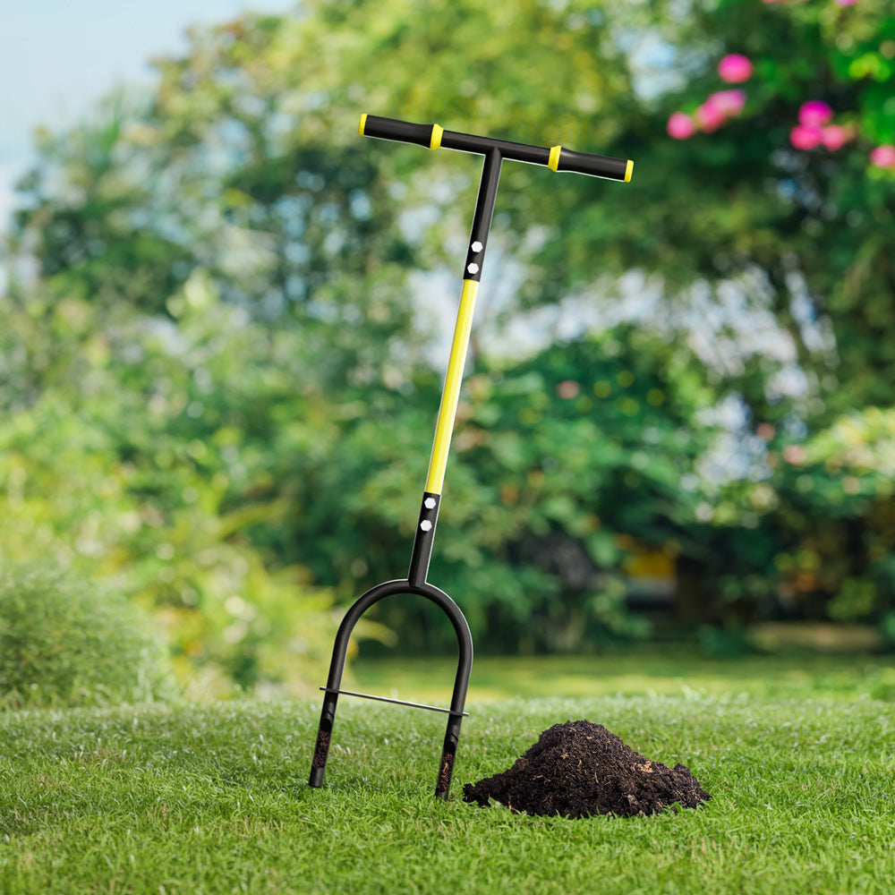 manual core aerator for soil